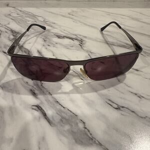 Police S8405 Vintage 90s Silver Sunglasses Shades Y2K Magnified *3